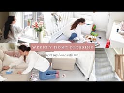 WEEKLY HOME RESET | flylady, homemaking, cleaning motivation, speed cleaning