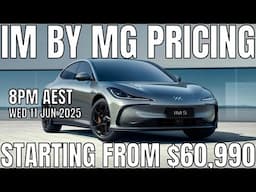 MG's IM5 & IM6 EVs Shock with $60,990 Starting Price in Australia