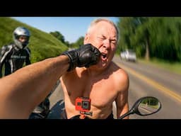 MESS WITH BIKERS AND GET THIS - MOTORCYCLE MOMENTS - BEST OF MAY 2025
