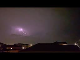 Massive Thunderstorm over Austin Texas