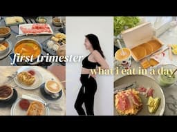 What I Eat In A Day | First Trimester Pregnancy