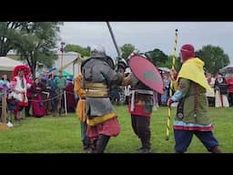 And More Armored Combat Fighting from the Midrealm's Spring Crown Tourney