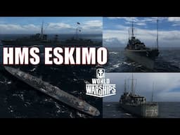 Hms Eskimo Royal Navy British Tribal Class Destroyer Gameplay DD Guide