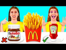 Choose The Right Sauce | Weird Food Combinations by PaRaRa Challenge