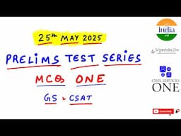MCQ ONE - 1st April 2025