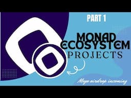 Part 1 Monad Ecosystem Projects. Start Interacting  Now| #airdropcrypto #crypto #bullrun #ethereum