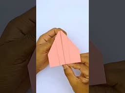 Easy paper crafts - diy paper airplane that can flies #crafts #papercraft #shorts #reels