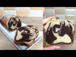 Plumcake Bicolore Umido e Compatto #plumcake #plumcakebicolore #ricettafacile #dolce #torta