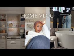 Glam Room Makeover, Home Upgrades, Basketball Game, & Work From Home Chaos | Home Vlog