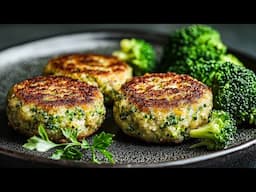 Easy Broccoli Patties with Leftover Rice | Zero-Waste Recipe!