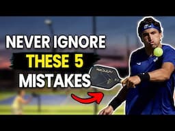 These Pickleball Beginner's Mistakes Are Ruining Your Game