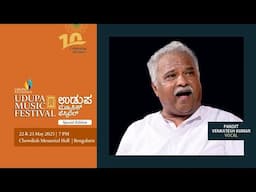 Pandit Venkatesh Kumar performing at the special edition of Udupa Music Festival | Udupa Foundation