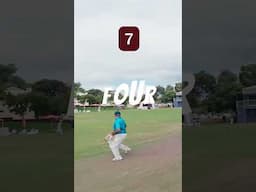 HOW MANY DO I SCORE?!  #cricket #goprocricket #cricketlover #villagecricket #batting #T20 #six #fyp