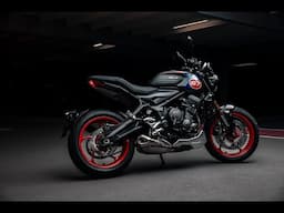 2025 Triumph Trident Triple Tribute Edition
