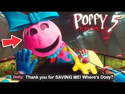 Poppy Playtime Ch 5: Meet DOLLY the DOUGHGIRL! The Prototypes SECRET EXPERIMENT! (NEW END!)