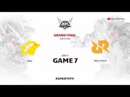 ONIC vs RRQ Hoshi GAME 7 GRAND FINAL MPL ID S15 | RRQ VS ONIC ESPORTSTV