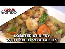 Lobster Stir Fry with Mixed Vegetables