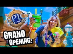 We Visit Epic Universe’s Awesome Grand Opening! | Universal Orlando 2025