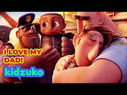 ✨👨🏿👨🏻 When DAD IS THE REAL HERO! 👨🏿👨🏻✨ | Cloudy with a Chance of Meatballs | Compilation | @Kidzuko​