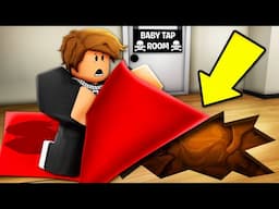 I Found BABY TAP's SECRET TUNNEL Under My House in Brookhaven RP!