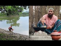 ঝড়-বৃষ্টির মধ্যেই আজ রান্না করলাম | Bangladeshi Village Food 🇧🇩