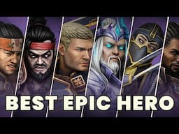 Best/ Strongest Epic Hero in the Game 🔥 Full comparison of all Epic heroes || Shadow Fight 4 Arena
