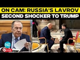 Live | Lavrov Takes Swipe at Trump in Viral Speech | Russia-US Relations | Ukraine War | Putin