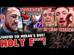 CRAZY FAN JUMPS ONTO Merab's BUS! Joe Pyfer CALLS OUT Joe Rogan for UNFAIR COMMENTARY!