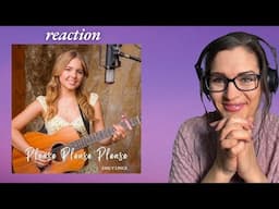 Emily Linge - Please Please Please (Sabrina Carpenter Cover) | Fan Request | Music Reaction |