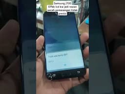 Samsung j730 pecah habis ganti lcd IPS/kw #samsungj7pro