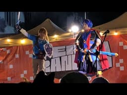 SUPER SMASH BROS: Link vs Marth Cosplay en la Feria Random 2025