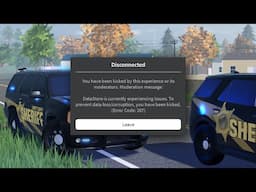 ERLC just kicked everyone - roblox outage
