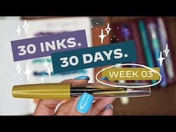 Battle of the Fountain Pen Makers?! · 30 Inks, 30 Days, Part 3