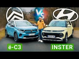 Citroën ë-C3 vs Hyundai Inster : le duel qui tourne à la raclée ?!