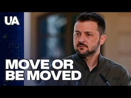Russia has to make that move - Zelenskyy