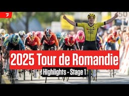 Final 15km: Tour de Romandie 2025 - Stage 1
