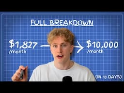 How We Scaled This Business From $0-10k/Mo In 13 Days (FULL GUIDE)
