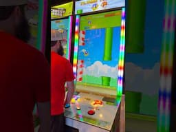 The striped pipes are worth more! #flappybird #arcade