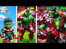 SHINCHAN Upgrading To RUBY HULK in GTA 5