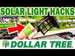 Beautiful Outdoor Decor Using Dollar Tree Solar Lights On A Budget