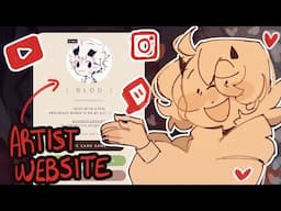 How to make a link tree | EVERY artist should have one of these !!