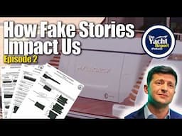 #002 How Fake Stories Impact Us All | Xmas Onboard a Superyacht  | The Yacht Report Podcast