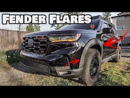 Easy way to install OEM Honda Pilot Trailsport Wider Fenders. No Holes or taking out the Bumper