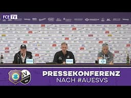 Die Pressekonferenz nach dem Heimspiel gegen Sandhausen