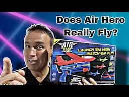 I Tested the Air Hero Toy Set… and It Actually Flies?!