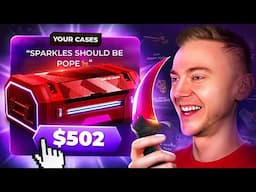 Opening Sparkles Cases YOU MADE! (skinclub)