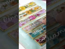 Let’s Resin Metal Bookmark Frame #diy #epoxy #letsresin #epoxyresin #bookmark #diygifts