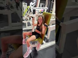 Gym workout with my mini 💪🩷