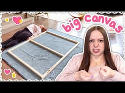 Making a Huge Art Canvas