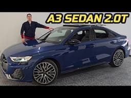 Audi A3 Sedan Performance Black 2025, avaliação completa // Caçador de Carros
